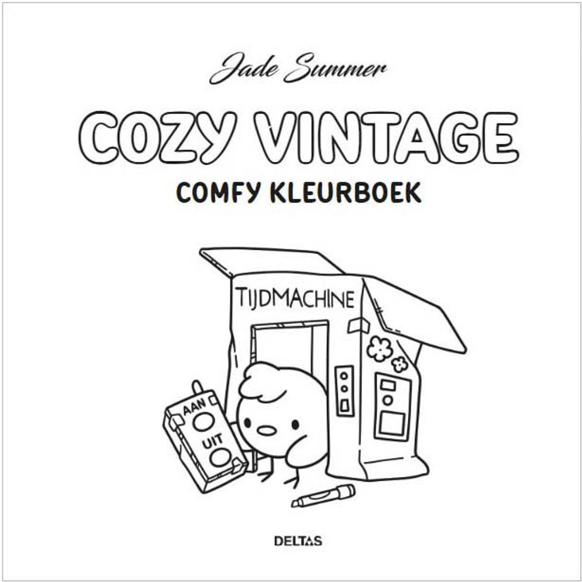 Cozy Vintage - Comfy kleurboek Jade Summer - Deltas