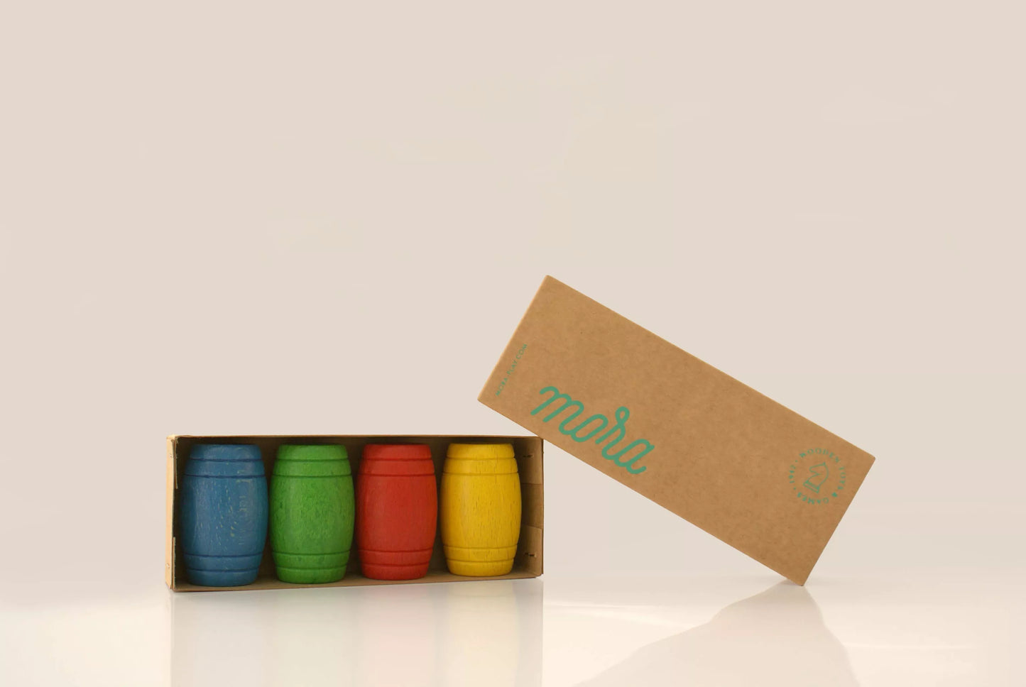 Mora Play - Parcheesi en LA OCA Game met Houten Accessoires