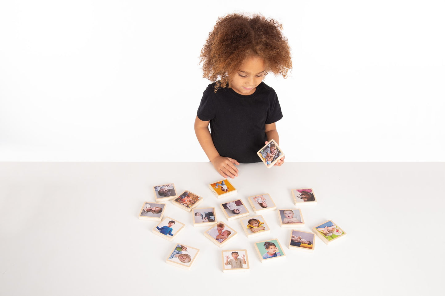 Tickit - My Emotions Houten Tegels Set van 18