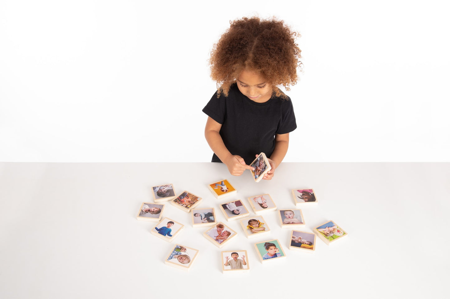 Tickit - My Emotions Houten Tegels Set van 18