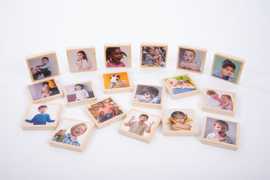 Tickit - My Emotions Houten Tegels 18st