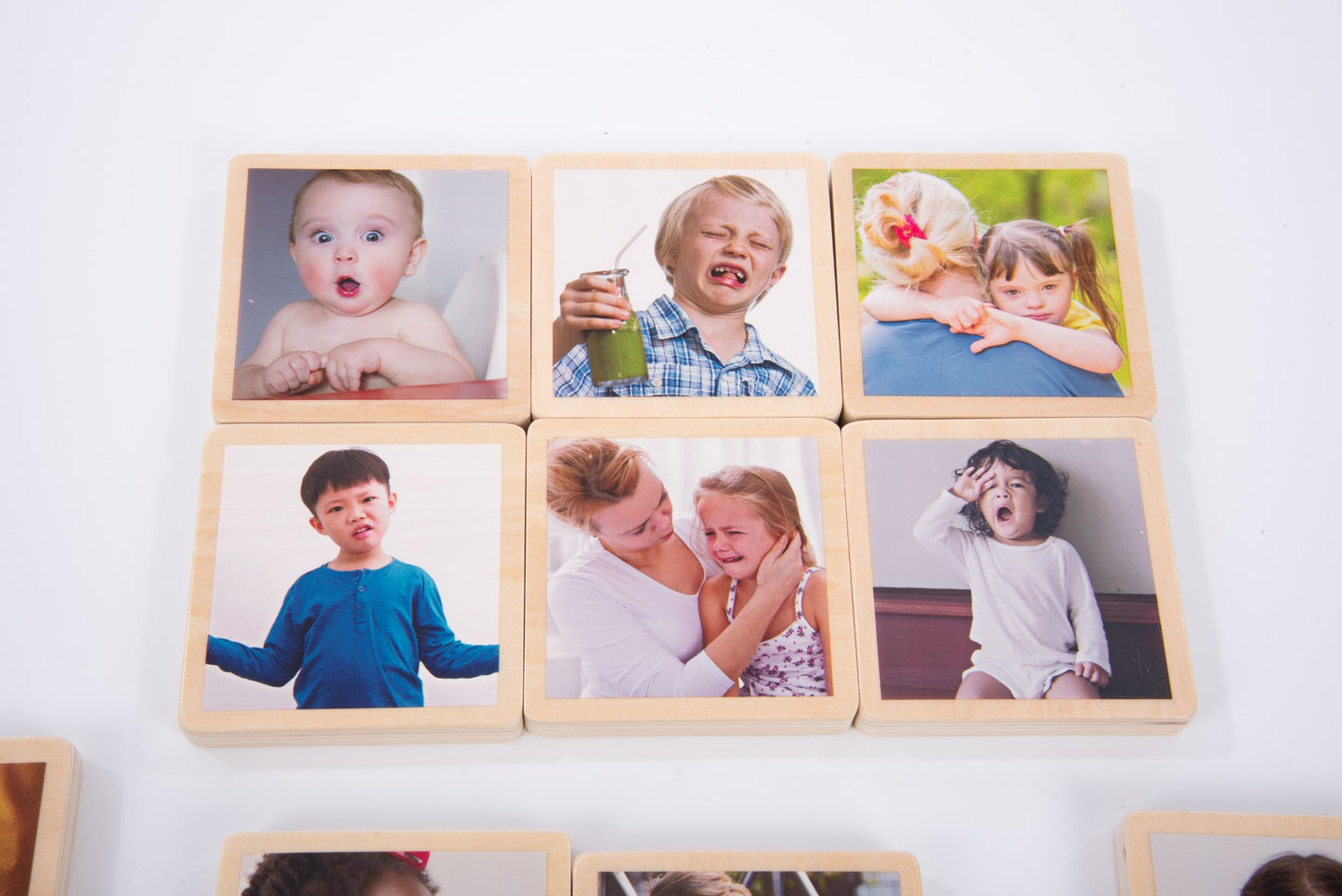 Tickit - My Emotions Houten Tegels Set van 18
