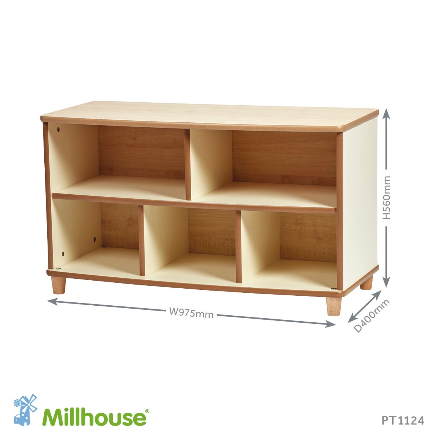 Millhouse - Opbergkast met 5 vakken - Home from Home