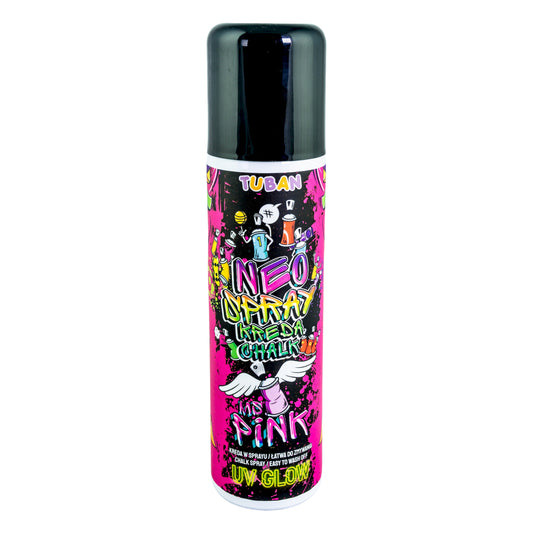 Tuban - Krijt Spray UV Glow Neo -  Roze
