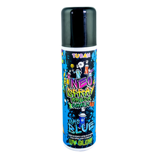 Tuban - Krijt Spray UV Glow Neo -  Blauw