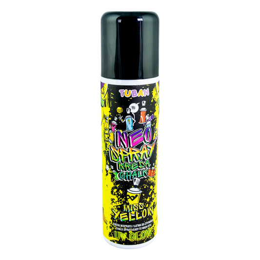 Tuban - Krijt Spray UV Glow Neo -  Geel