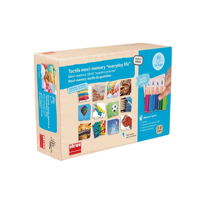Akros - Akros - Tactile maxi - memory - Montessori - Playlaan