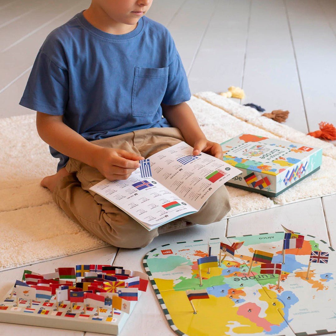 Apli Kids - Apli Kids - Puzzle Europa Vlaggen - Playlaan