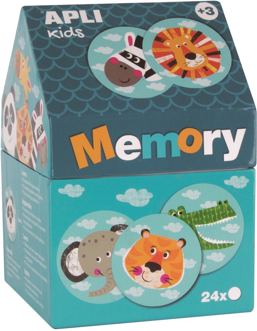 Apli Kids - Safari Memory 24 - delig - Playlaan
