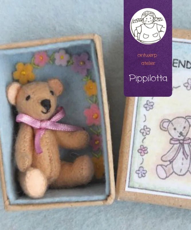 Atelier Pippilotta - Atelier Pippilotta - Berendoosje - Knutselpakket - Playlaan