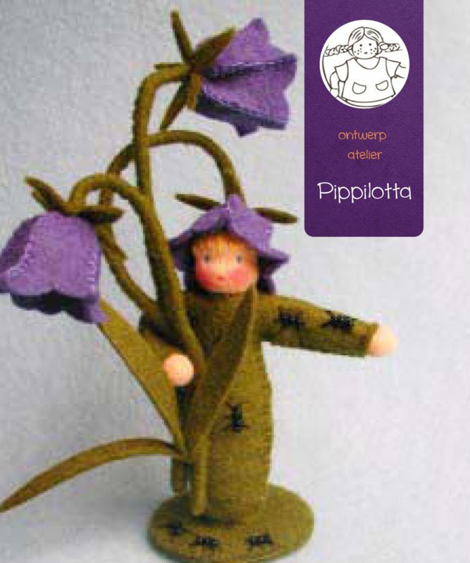 Atelier Pippilotta - Atelier Pippilotta - Bloemenkind Grasklokje - DIY Knutselpakket - Playlaan