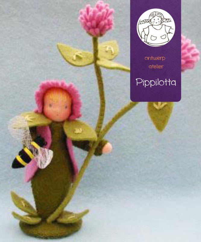 Atelier Pippilotta - Atelier Pippilotta - Bloemenkind Klaver - DIY Knutselpakket - Playlaan