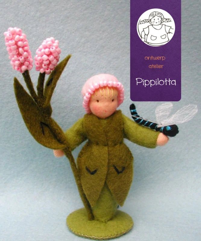 Atelier Pippilotta - Atelier Pippilotta - Bloemenkind perzikkruid - Knutselpakket - Playlaan