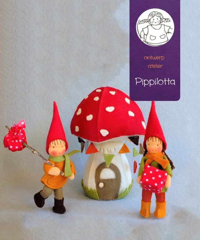 Atelier Pippilotta - Atelier Pippilotta - Kabouterfeestje - Knutselpakket - Playlaan