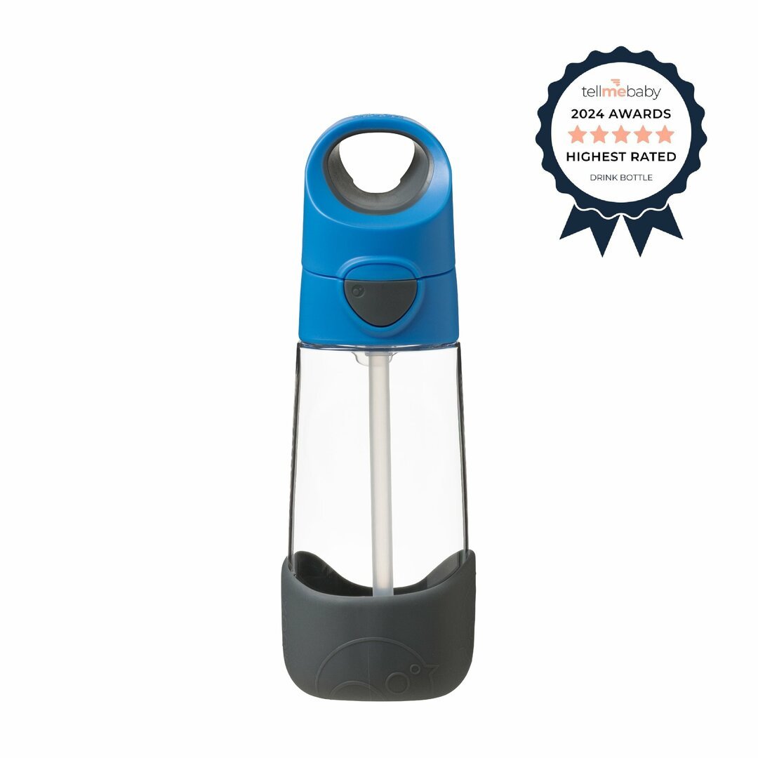 B.box - B.box - Tritan drinkfles 450ml - Blue Slate - Playlaan