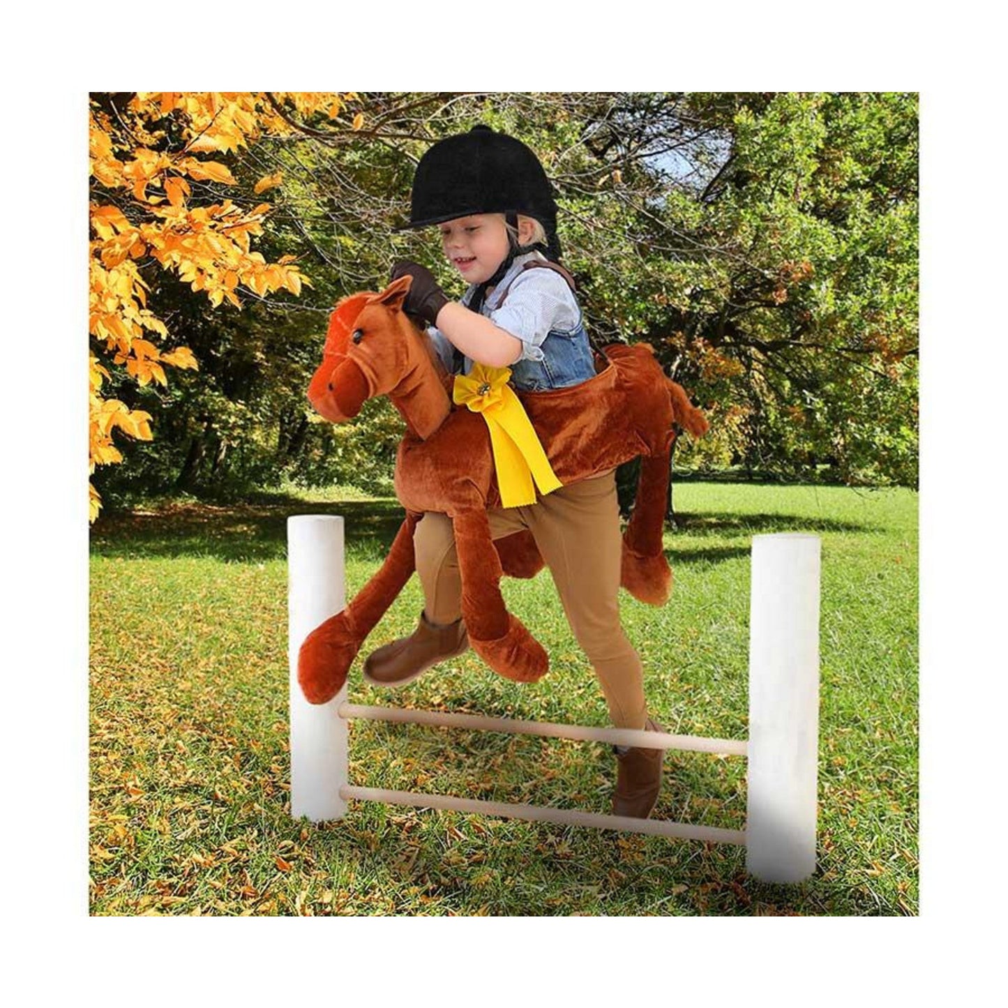 Betzold - Betzold - Paardenkostuum Step In en Go - Lichtbruin - Playlaan