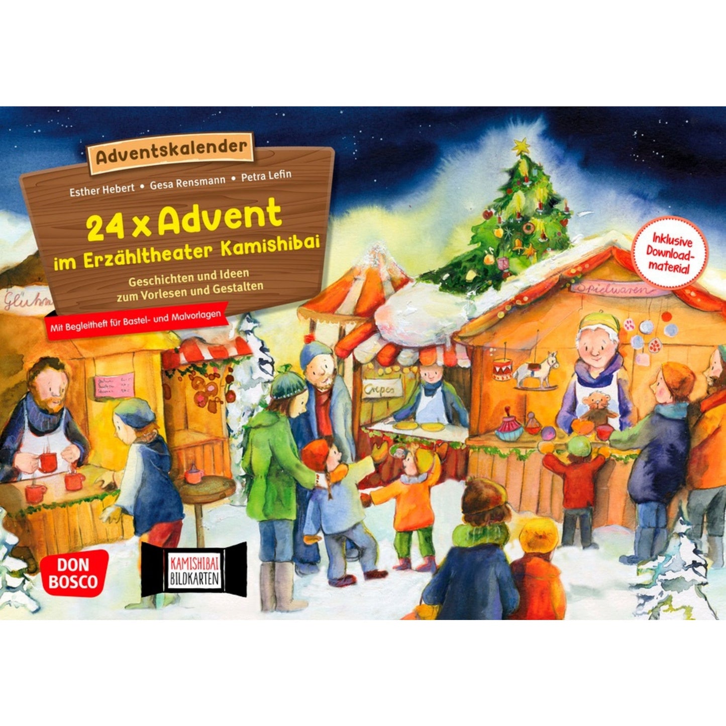 Betzold - Betzold - Vertelplaten Advent voor Kamishibai Verteltheater - Playlaan