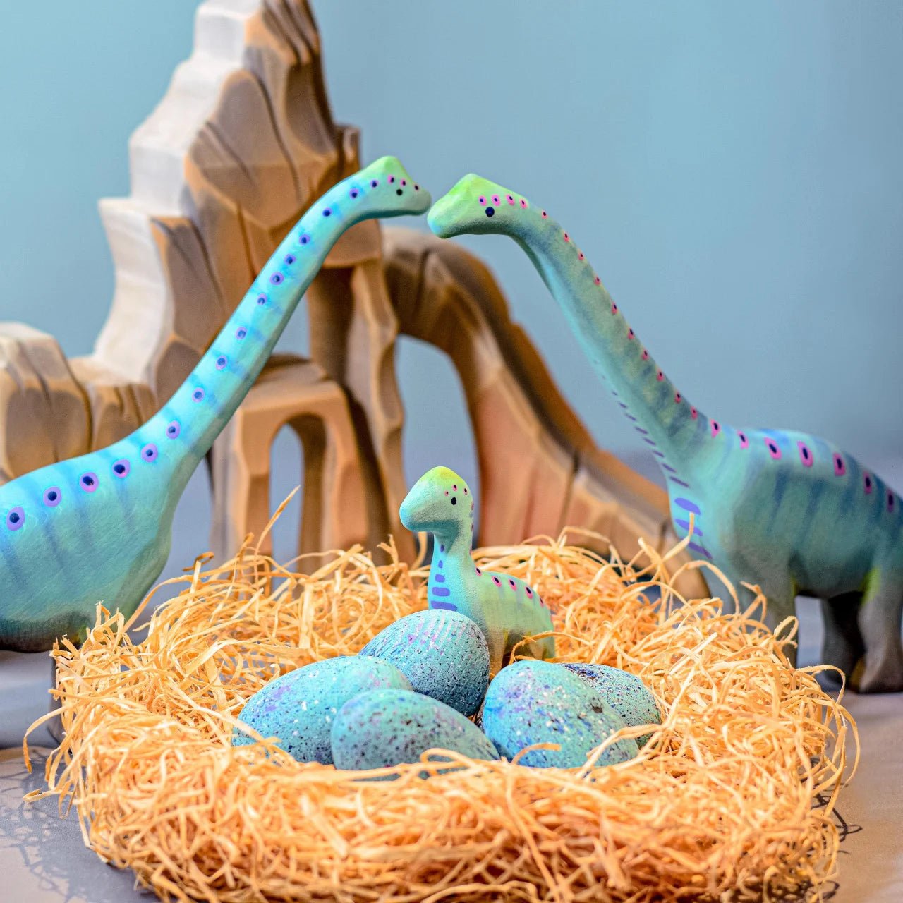 Bumbu Toys - Brontosaurus Eggs SET - Playlaan