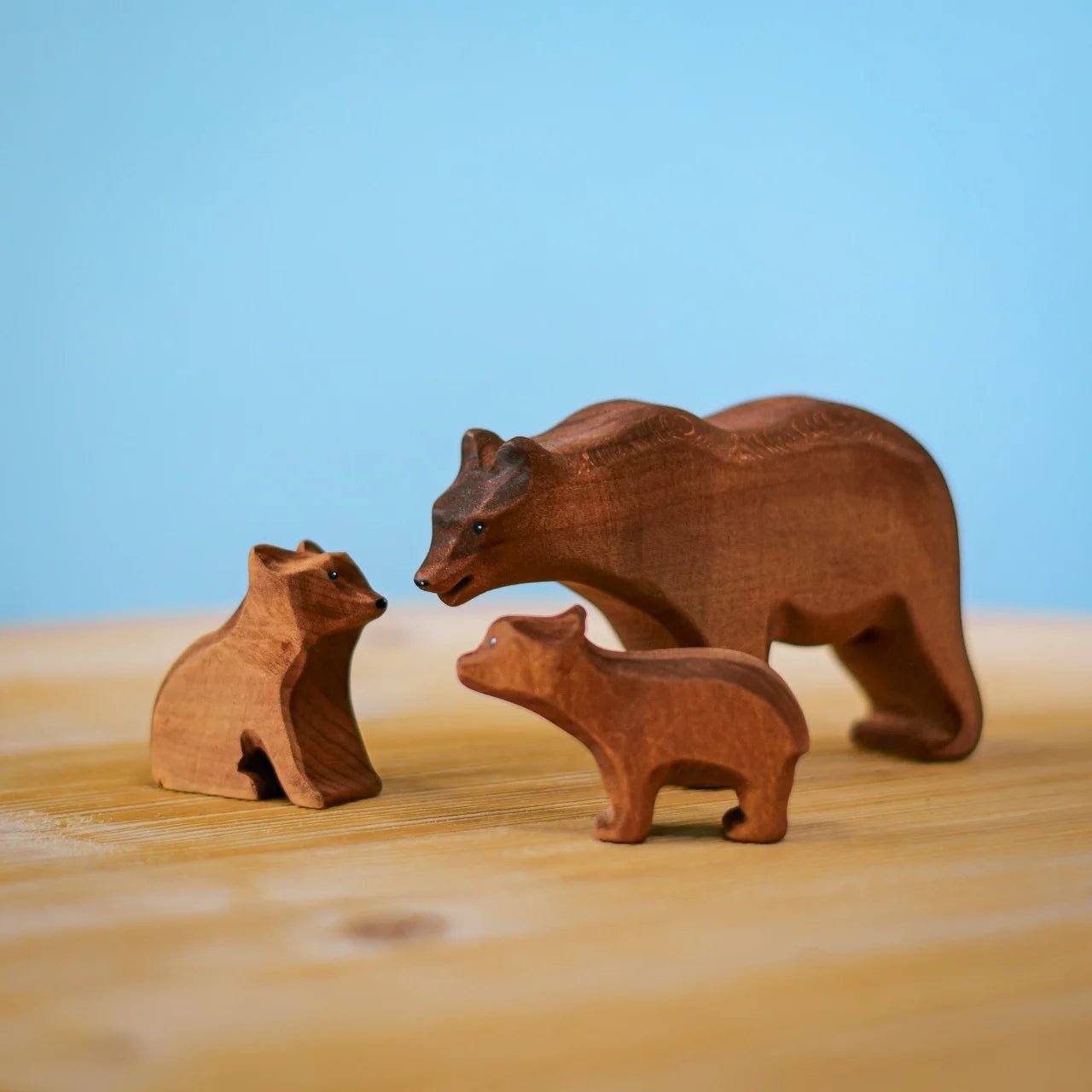 Bumbu Toys - Brown Bears Family SET - Playlaan