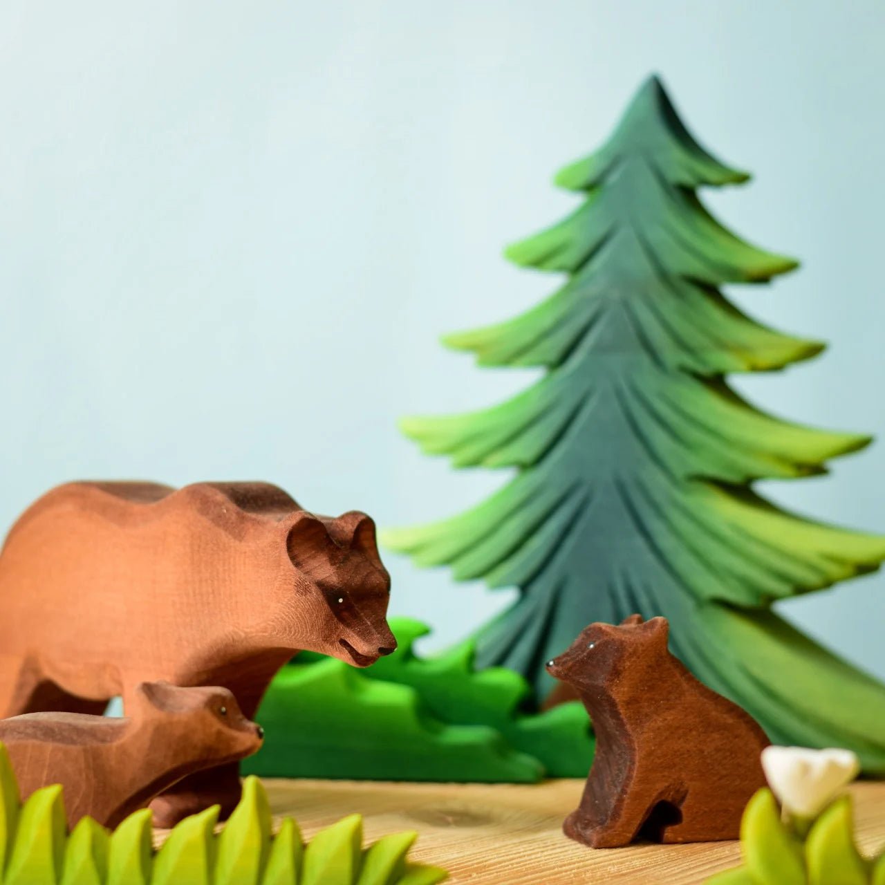Bumbu Toys - Brown Bears Family SET - Playlaan