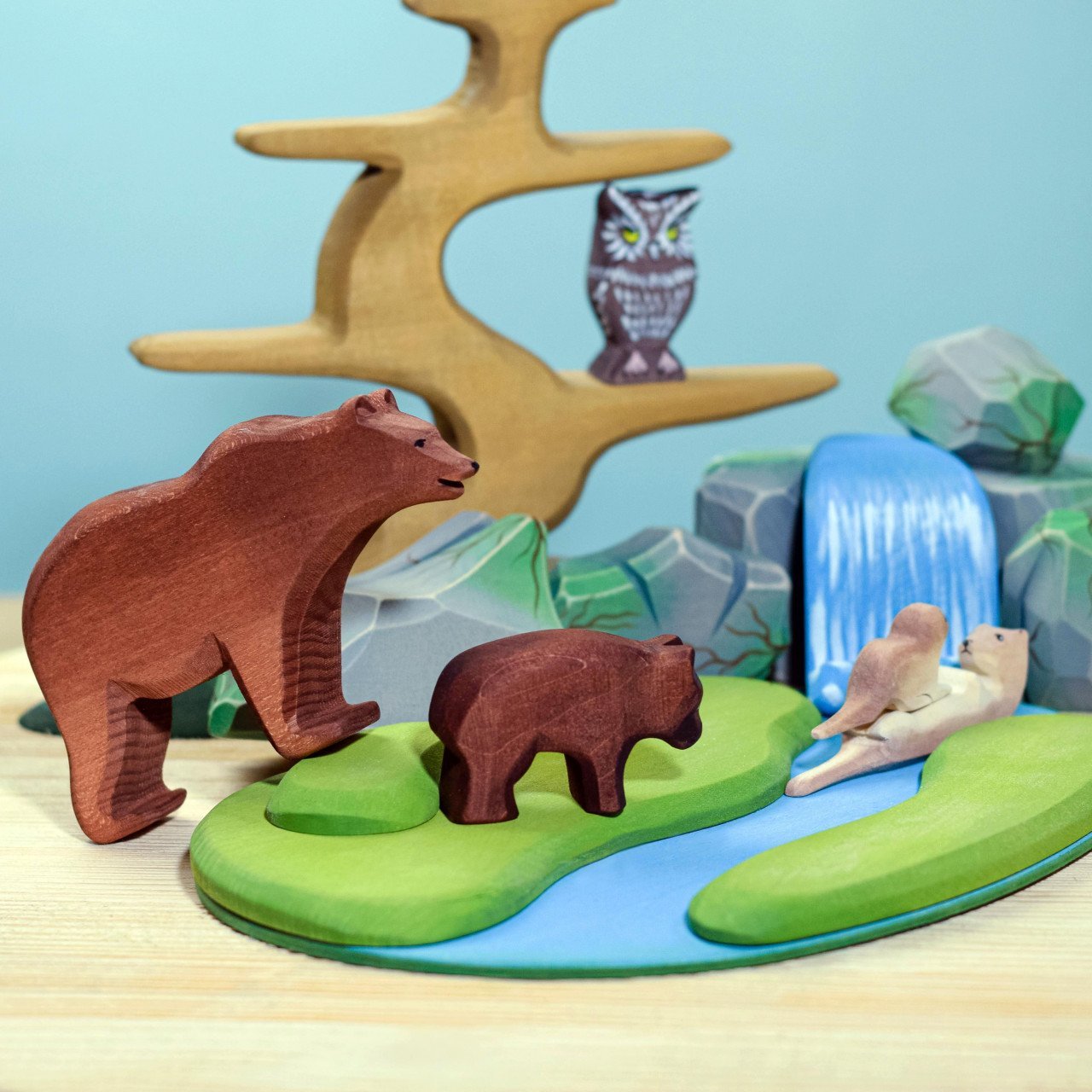Bumbu Toys - Bumbu Toys - Bruine beer groot - Playlaan