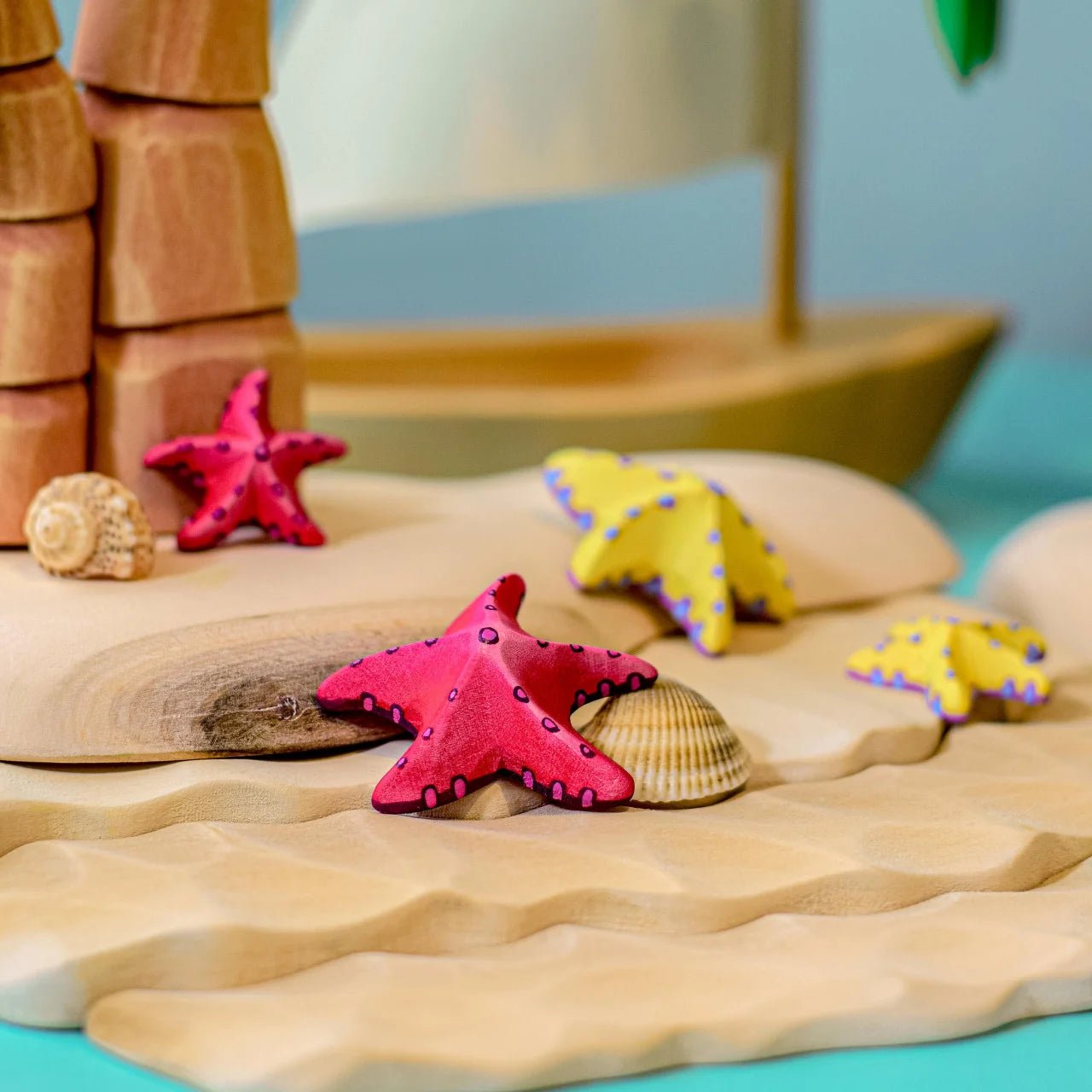 Bumbu Toys - Red Starfish SET - Playlaan