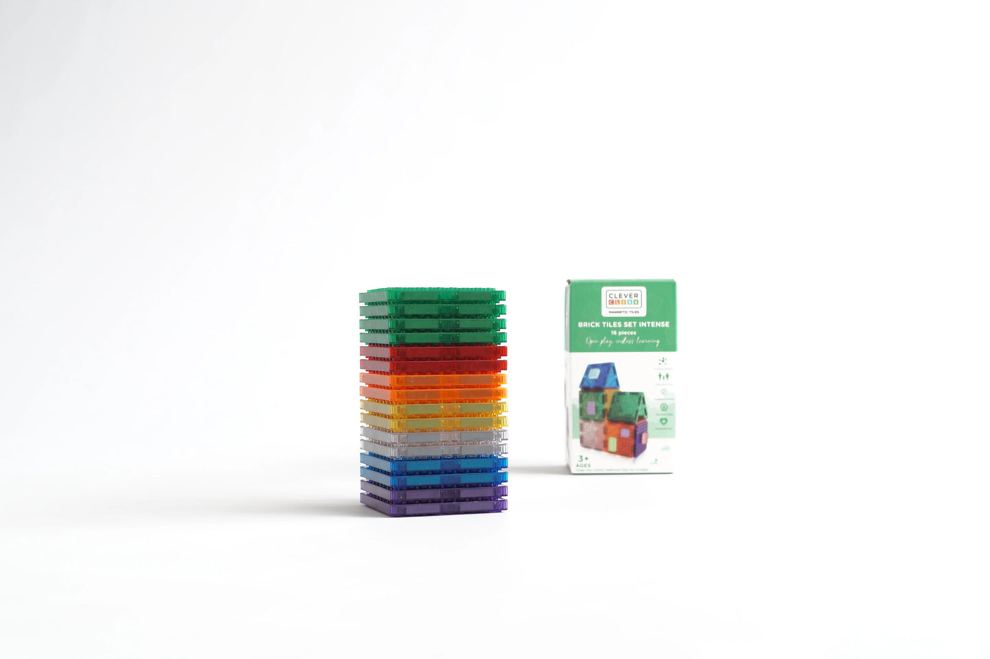 Cleverclixx - Brick Tiles Pack Intense 16 stuks - Playlaan