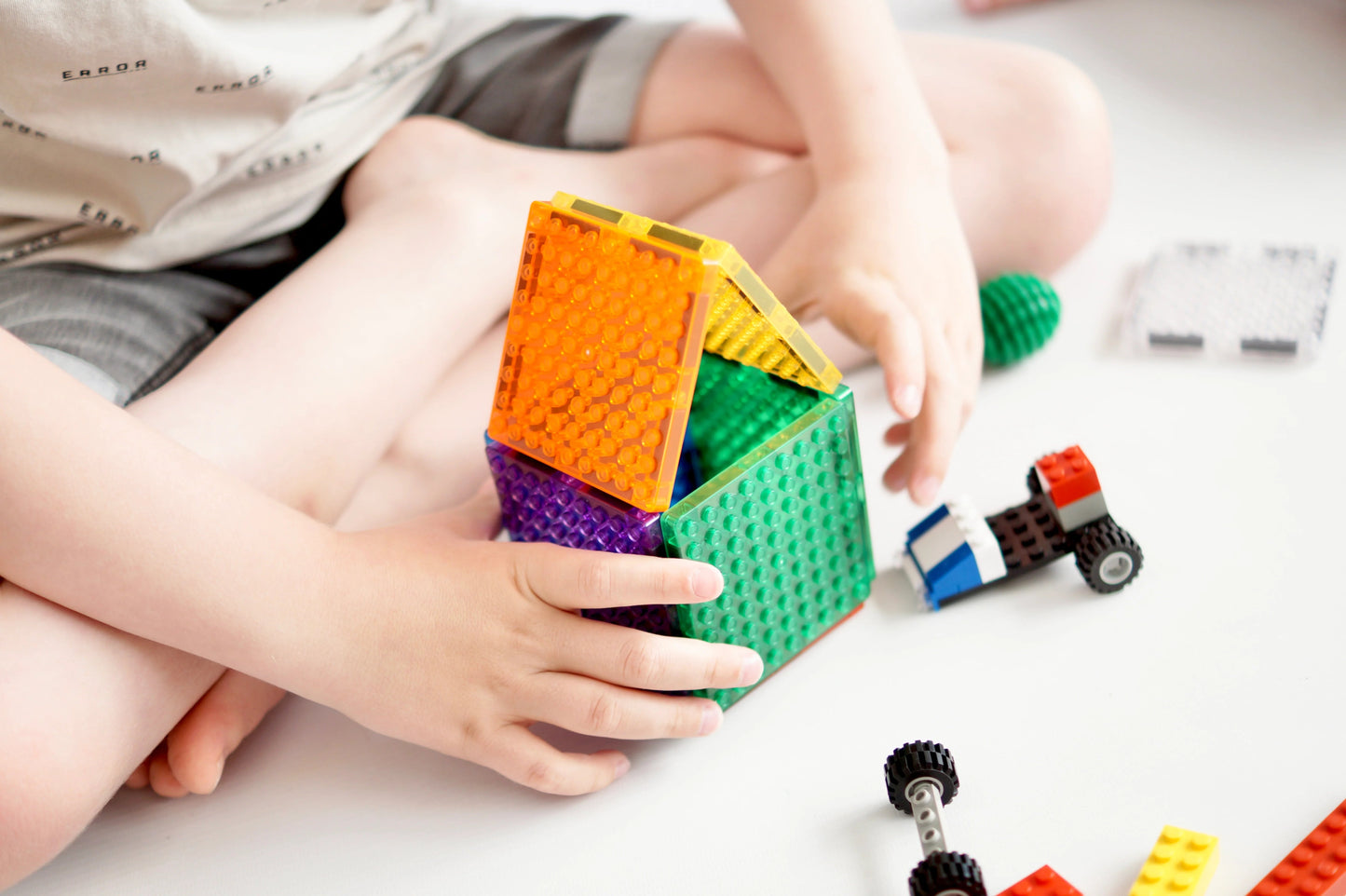 Cleverclixx - Brick Tiles Pack Intense 16 stuks - Playlaan