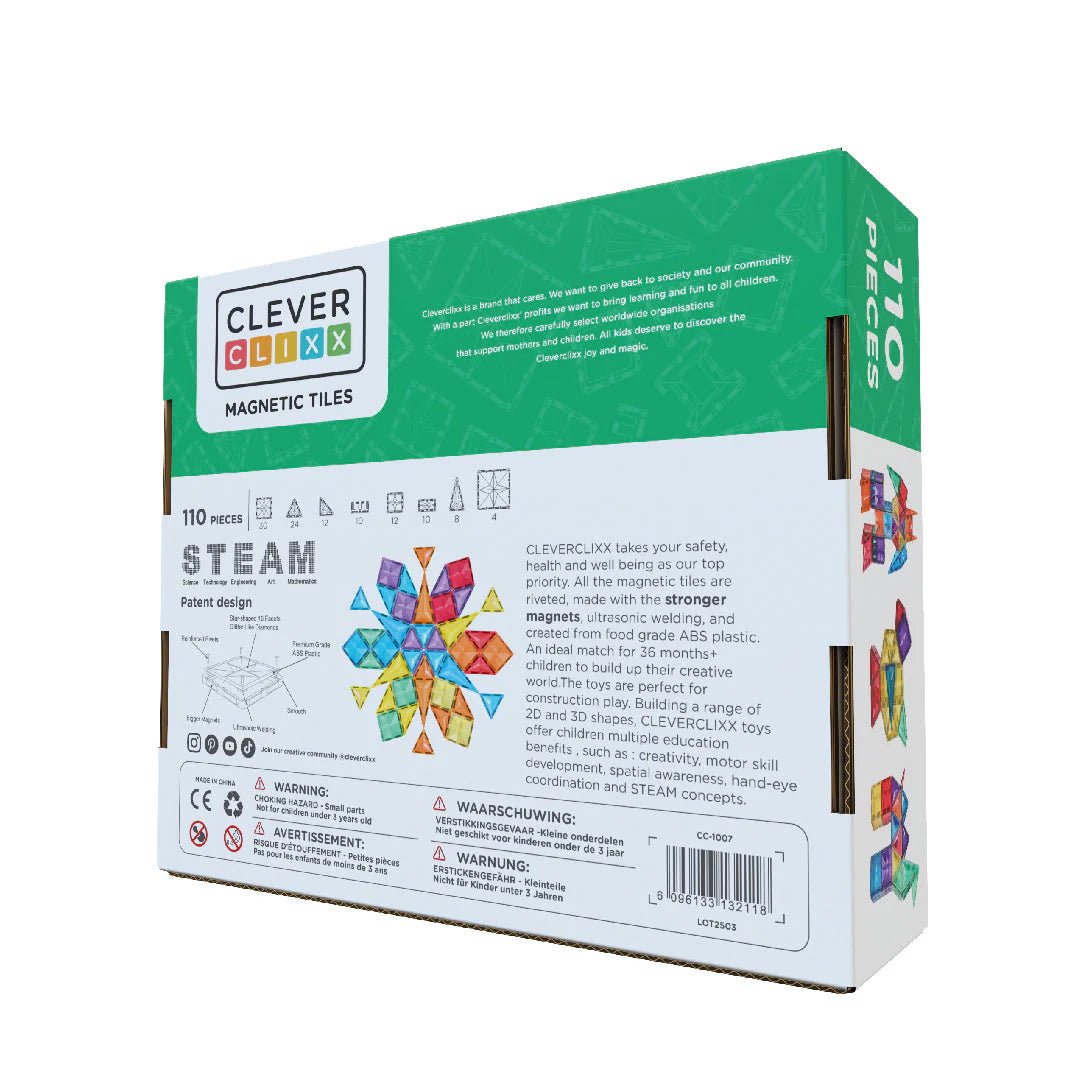 Cleverclixx - Inventive Pack Intense 110 stuks - Regenboog - Playlaan