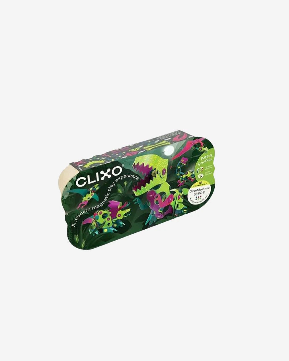 Clixo - Clixo - Dino Adventure set 36st - Playlaan