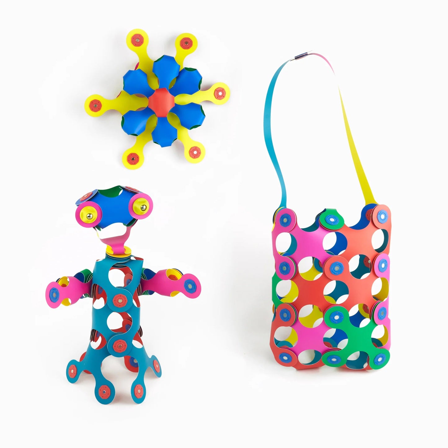 Clixo - Clixo - Regenboog bouwset (42st) - Playlaan