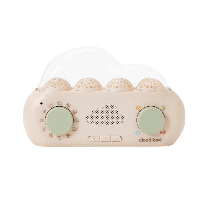 Cloud.b - Cloud.b - Lichtprojector & Verhalendoos met rustgevende geluiden - Taal Nederlands en Frans - Playlaan