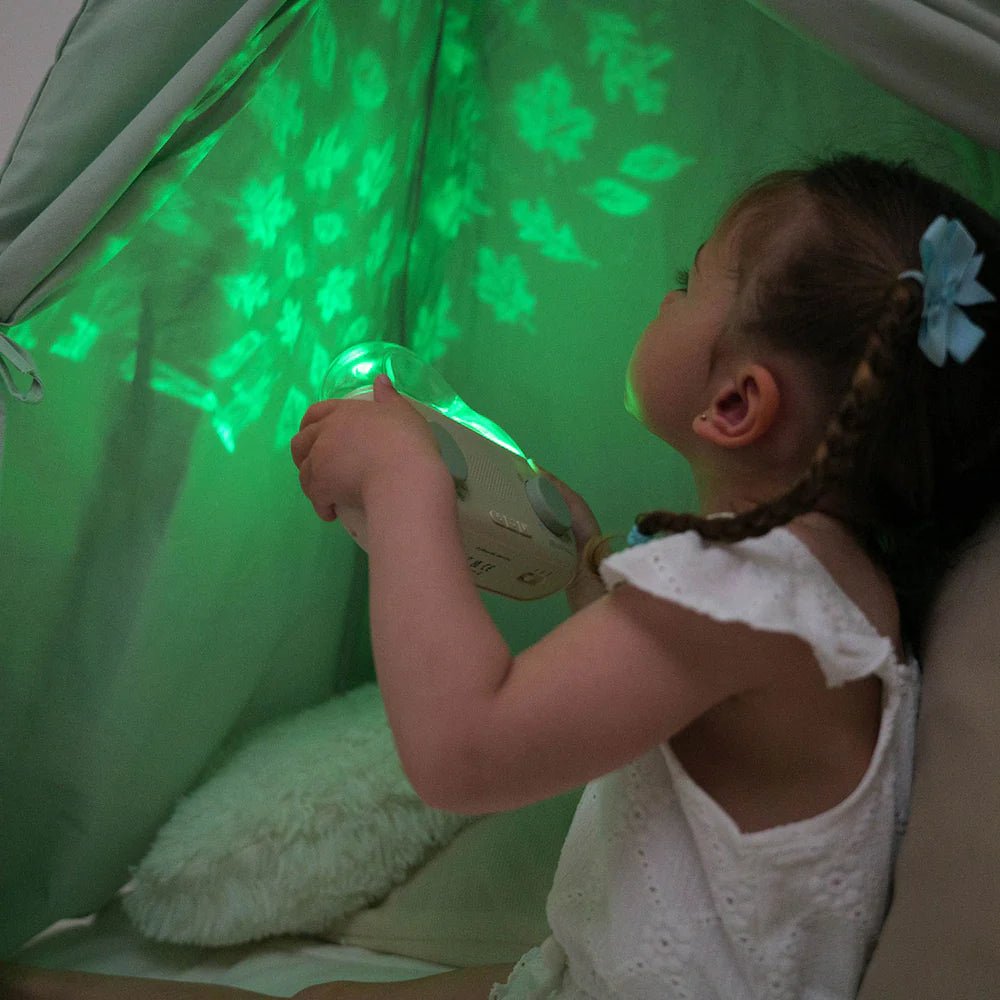 Cloud.b - Cloud.b - Lichtprojector & Verhalendoos met rustgevende geluiden - Taal Nederlands en Frans - Playlaan