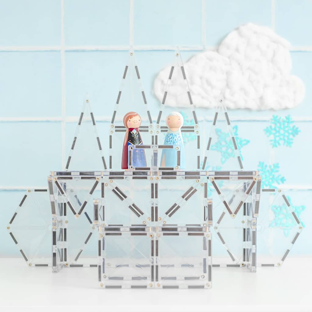 Connetix - Clear Starter Pack 34 st - Magnetische Tegels - Playlaan
