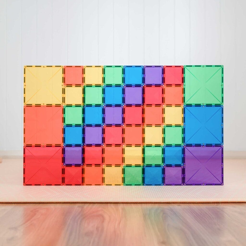 Connetix - Rainbow Square Pack 42 st - Playlaan