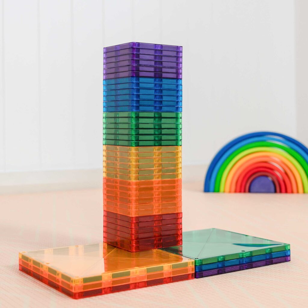 Connetix - Rainbow Square Pack 42 st - Playlaan