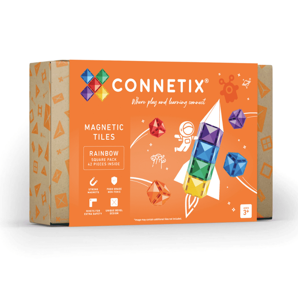 Connetix - Rainbow Square Pack 42 st - Playlaan
