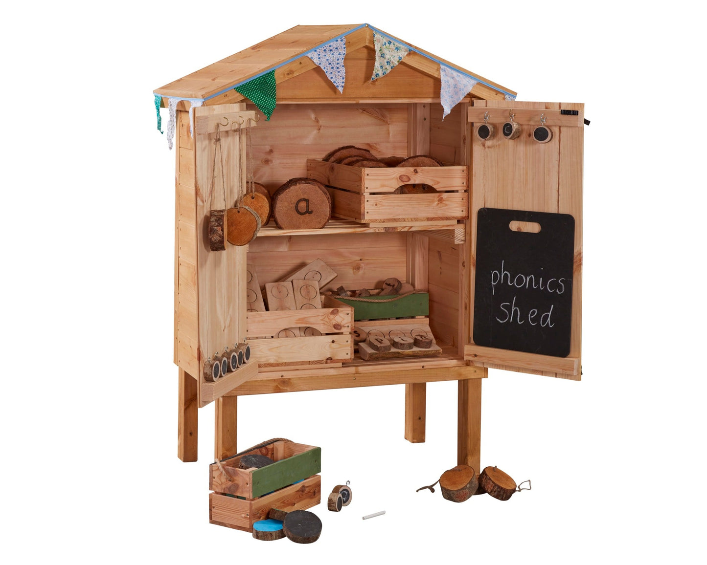 Cosy - Bibliotheek Boekenkorven - Taalkasten set van 2 - Playlaan