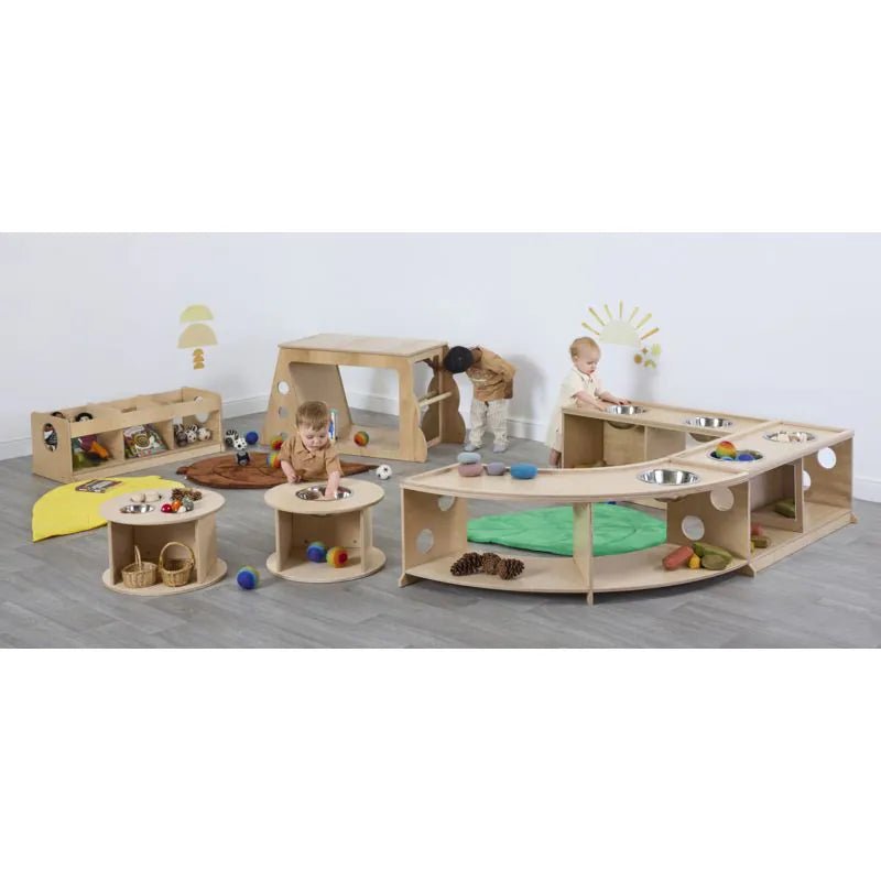 Cosy - Cosy - Cruiser Natural Montessori sensorisch speelmeubel - complete set - Playlaan