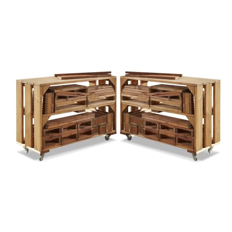 Cosy - Deckciting trolleys en blokkenset 50st - Playlaan