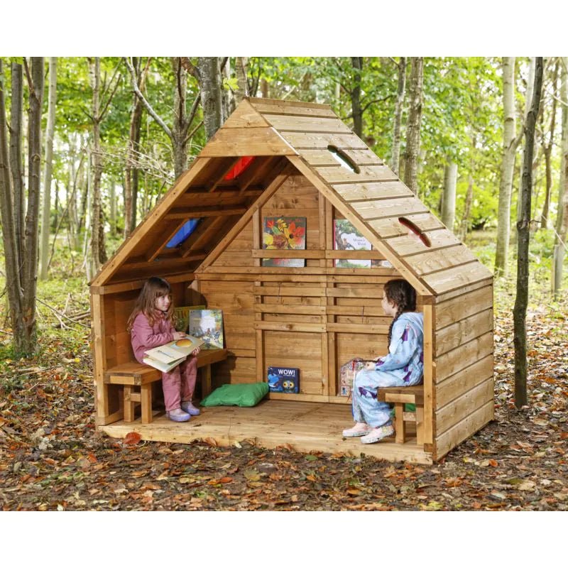 Cosy - Leer - en loungehoek Boshut - Playlaan