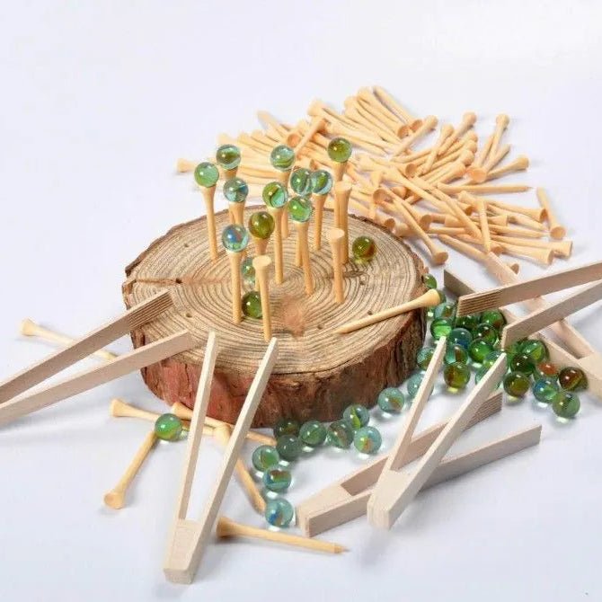 Cosy - Sorteerboom met pincetten (157 stuks) - Playlaan