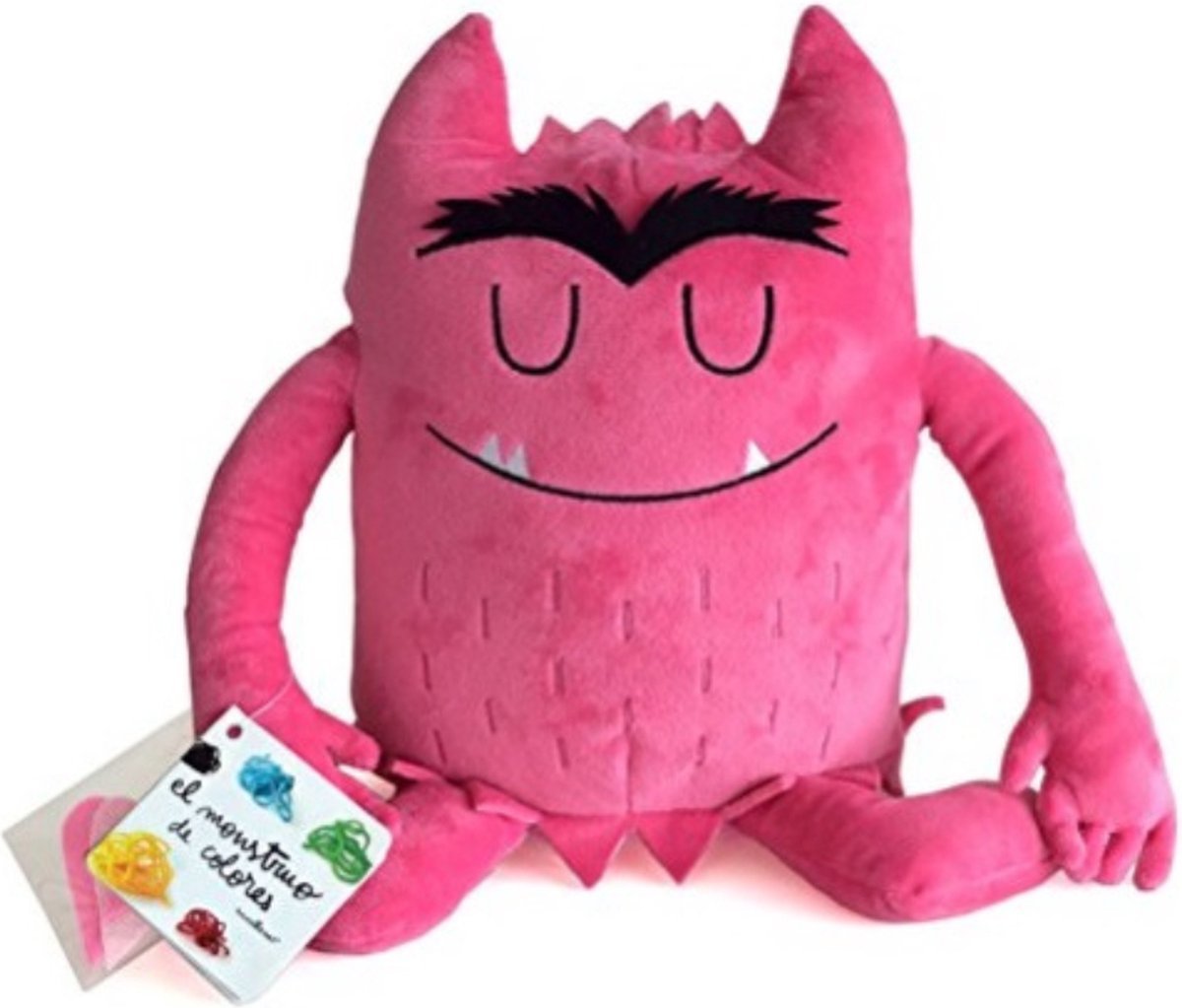 De Vier Windstreken Uitgeverij - Kleurenmonster Knuffels 6st assorti - De Vier Windstreken Uitgeverij - Playlaan