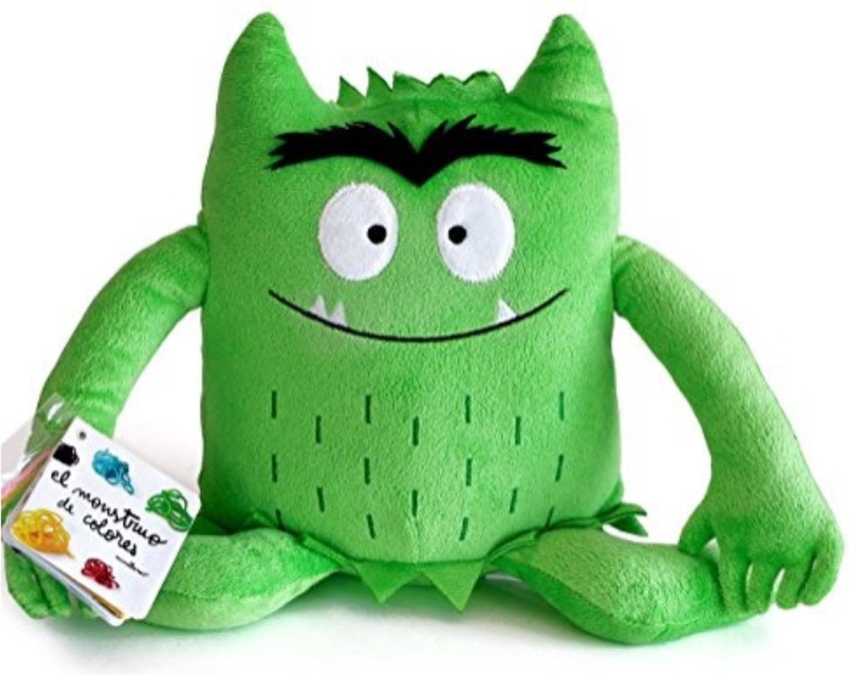 De Vier Windstreken Uitgeverij - Kleurenmonster Knuffels 6st assorti - De Vier Windstreken Uitgeverij - Playlaan