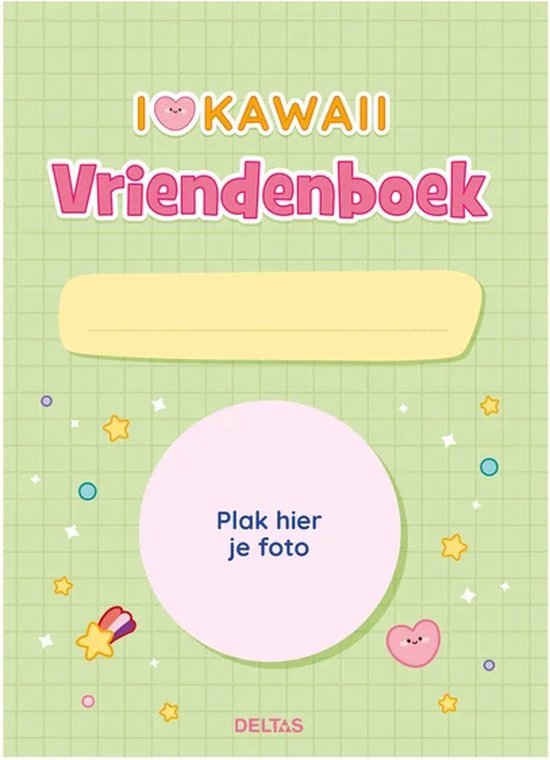 Deltas Centrale uitgeverij - Ik hou van Kawaii vriendenboek - Deltas - Playlaan