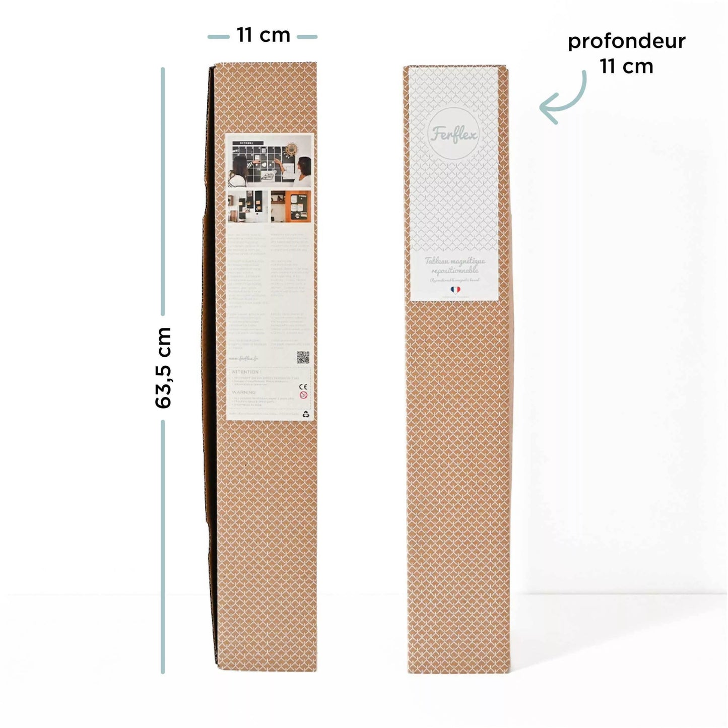 Ferflex - Ferflex - Magneetbord Boog Beige Rose – 1mx58cm - Playlaan