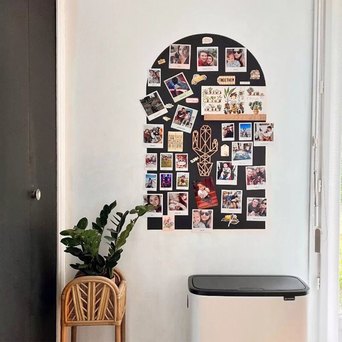 Ferflex - Ferflex - Magneetbord Boog Zwart - 1mx58cm - Playlaan