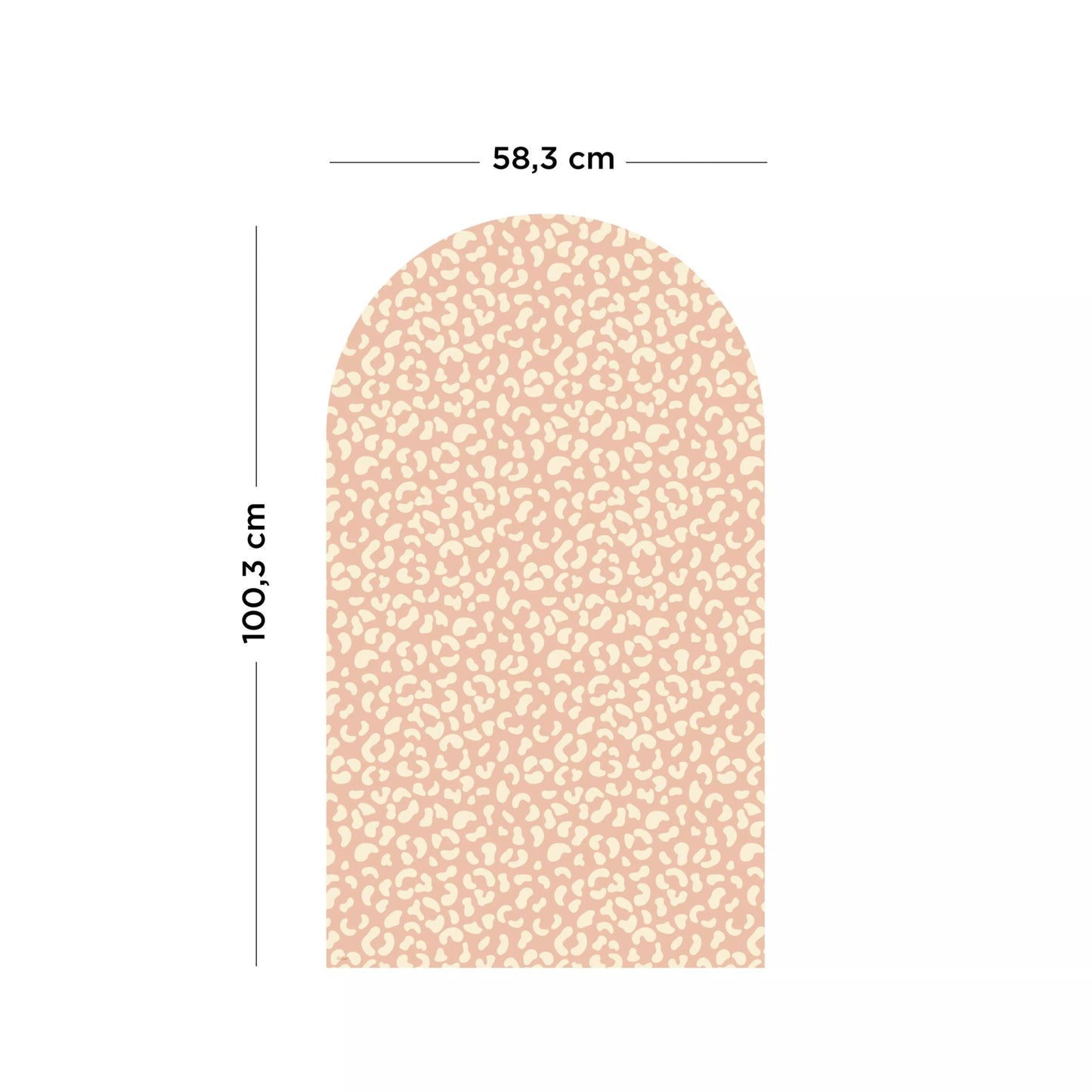 Ferflex - Ferflex - Magnetisch bord boog - Graou rose - Playlaan