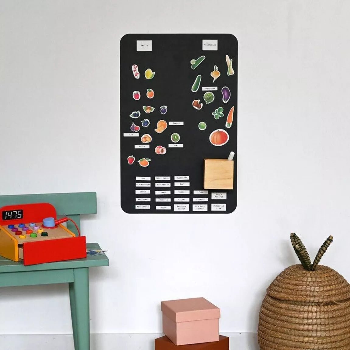 Ferflex - Ferflex - Magnetisch spel - fruit en groenten (Engelse versie) - Playlaan