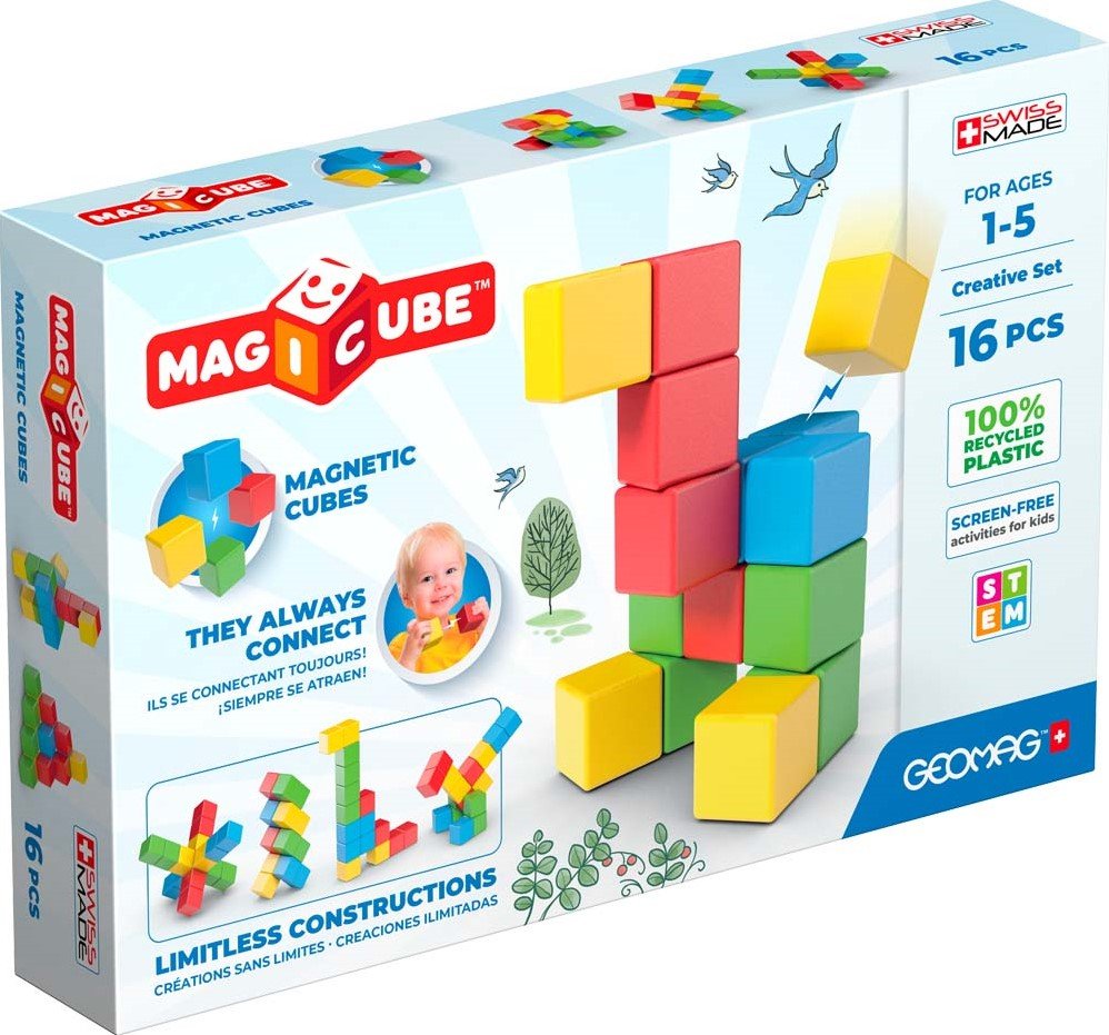 Geomag - MagiCube Creative Set 16 pcs - Playlaan